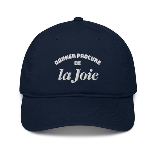 Casquette "Donner procure de la Joie".